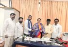 సాంఘిక సంక్షేమ శాఖ అధికారిణికి ఘన సన్మానం