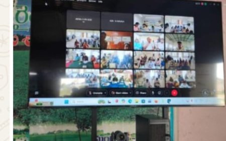 కేంద్ర ప్రభుత్వ పథకాలపై వీడియో కాన్ఫరెన్స్.