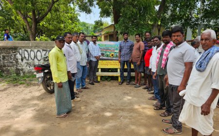 ఎల్ నినో పై ప్రభావం.. రైతులు మేట్ట పంటలు సాగు చేయాలి ఏవో పాండురంగచారి 