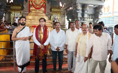 శ్రీసీతారామచంద్రస్వామి వారి ఆలయ పునర్నిర్మాణ పనులను నిర్దేశిత గడువులోగా పూర్తిచేయాలి : జిల్లా కలెక్టర్ అంకిత్