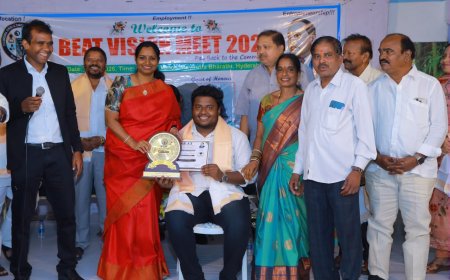 మద్దిరాల గ్రామానికి చెందిన దండే శివ ప్రసాద్‌కు జాతీయ స్థాయి విద్యా ప్రతిభకు ఘన సన్మానం
