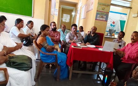 PHC ఉప్పెర్ నందు పీర్ ఎడ్యుకేషన్ పై ఆశా కార్యకర్తలు మరియు హెల్త్ సిబ్బందికి శిక్షణ