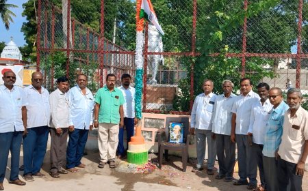 ఆర్యవైశ్య సంఘం ఆధ్వర్యంలో ఘనంగా స్వాతంత్ర్య దినోత్సవ వేడుకలు