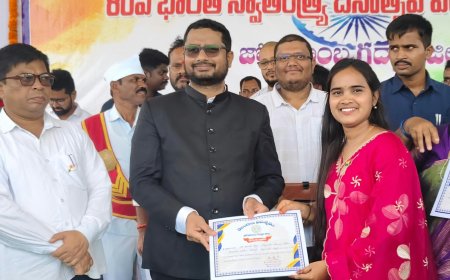 ఏఈఓ కవితరానికి ఉత్తమ అవార్డు
