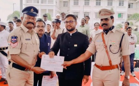 హెడ్ కానిస్టేబుల్ కు ఉత్తమ అవార్డు