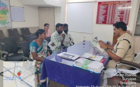 ప్రజల ఎల్లప్పుడూ అందుబాటులో ఉంటాం.. సూర్యాపేట డివిజన్ డిఎస్పీ ప్రసన్న కుమార్