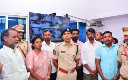 నేరాల నియంత్రణ, కేసుల ఛేదనలో సీసీ కెమెరాల పాత్ర కీలకం: జిల్లా ఎస్పీ అశోక్ కుమార్