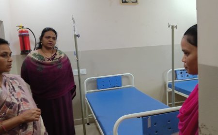మూడు నెలల పాప మృతి చెందిన ఘటనపై జిల్లా వైద్యాధికారి క్షేత్రస్థాయిలో విచారణ.