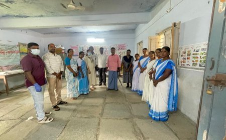 కోటమర్తి గ్రామంలో టీబీ ముక్త్ భారత్ అభియాన్ శిబిరం