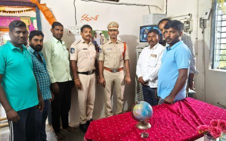 మానాయకుంట గ్రామంలో సీసీ కెమెరాలు ఏర్పాటు చేసిన సర్పంచ్ నాగయ్య