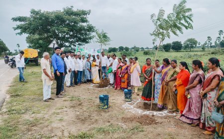 మొక్కలు నాటాలి పర్యావరణాన్ని కాపాడాలి మున్సిపల్ చైర్మన్