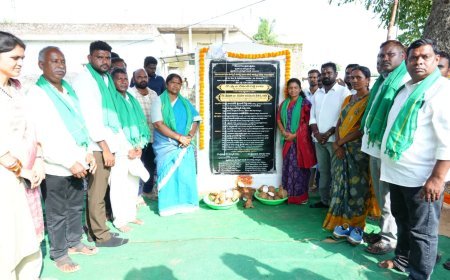 గ్రామాల అభివృద్ధే ప్రజా ప్రభుత్వ ప్రాధాన్యం