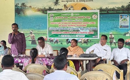 రైతులకు వ్యవసాయ శిక్షణ కార్యక్రమం