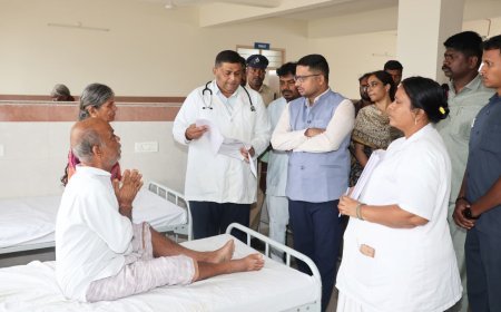 ప్రభుత్వ ఆసుపత్రుల్లో మెరుగైన వైద్య సేవలు అందించాలి. 