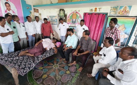 పండగ రోజు బిఆర్ఎస్ పార్టీ కార్యకర్తల పరామర్శ