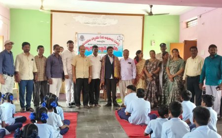 నేటి బాలలే..రేపటి పౌరులు..విద్యార్థులు చెడు అలవాట్లకు దూరంగా ఉండాలి