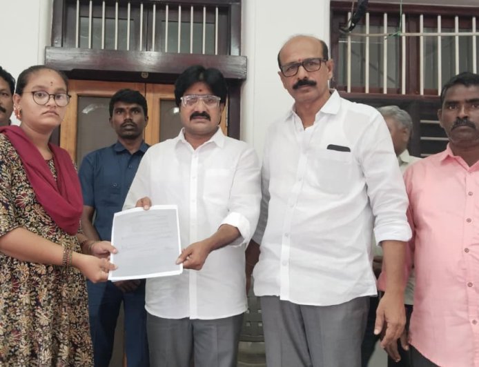 ఎమ్మెల్సీ మరియు ఎమ్మెల్యే కి కృతజ్ఞతలు