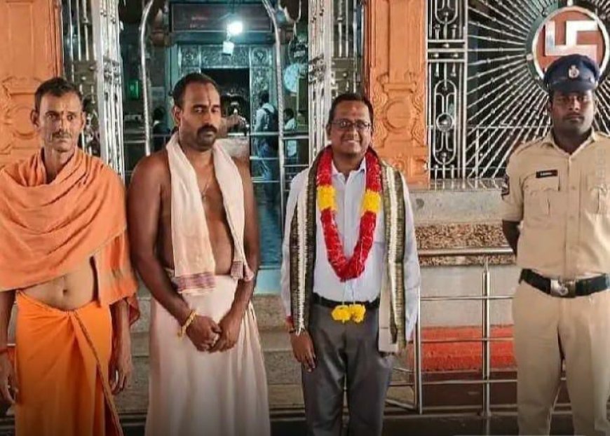 బీచుపల్లి ఆంజనేయస్వామిని దర్శించుకున్న అలంపూర్ న్యాయమూర్తి