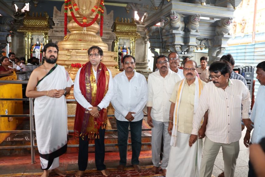 శ్రీసీతారామచంద్రస్వామి వారి ఆలయ పునర్నిర్మాణ పనులను నిర్దేశిత గడువులోగా పూర్తిచేయాలి : జిల్లా కలెక్టర్ అంకిత్