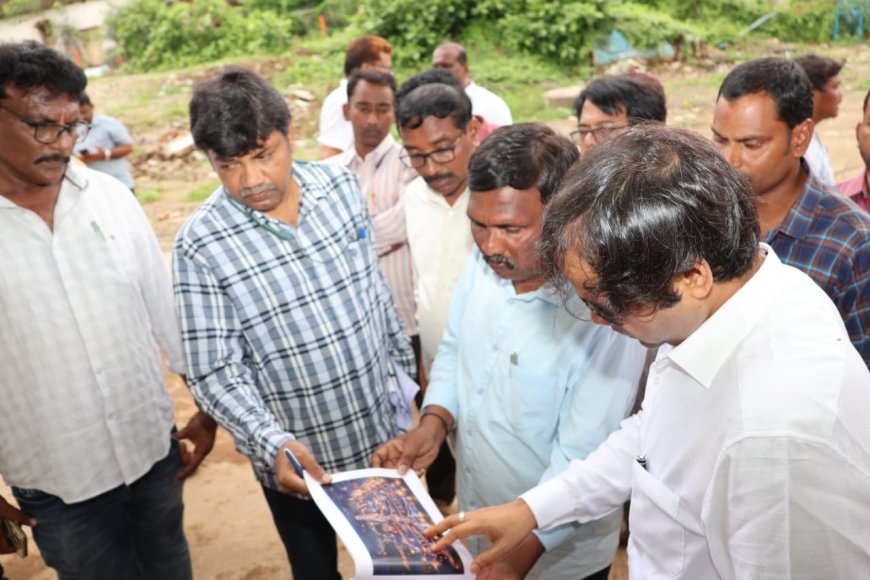 శ్రీసీతారామచంద్రస్వామి వారి ఆలయ పునర్నిర్మాణ పనులను నిర్దేశిత గడువులోగా పూర్తిచేయాలి : జిల్లా కలెక్టర్ అంకిత్