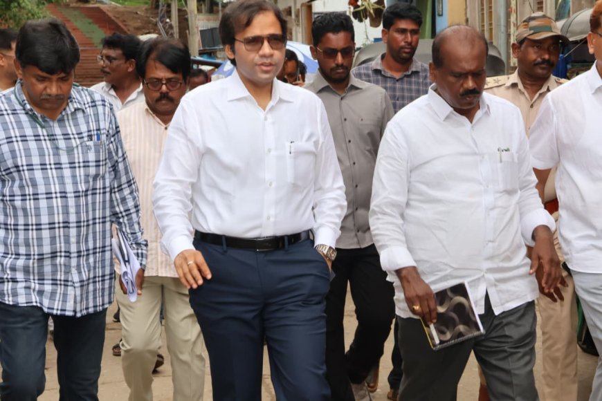 శ్రీసీతారామచంద్రస్వామి వారి ఆలయ పునర్నిర్మాణ పనులను నిర్దేశిత గడువులోగా పూర్తిచేయాలి : జిల్లా కలెక్టర్ అంకిత్