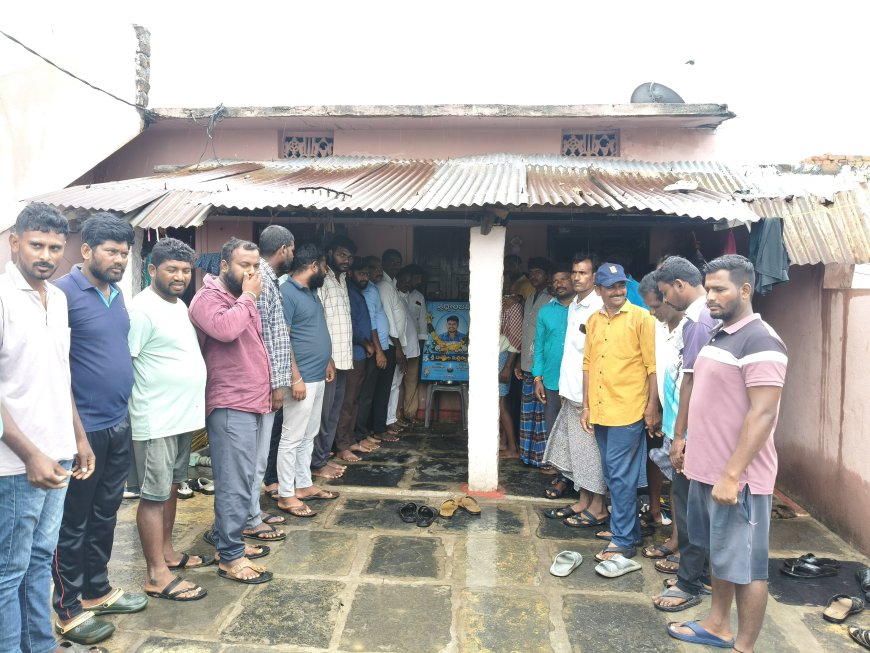 రోడ్డు ప్రమాదంలో మృతి చెందిన మల్లీస్వామి కుటుంబానికి 50వేలు ఆర్థిక సహాయం చేసిన మంత్రి కోమటిరెడ్డి