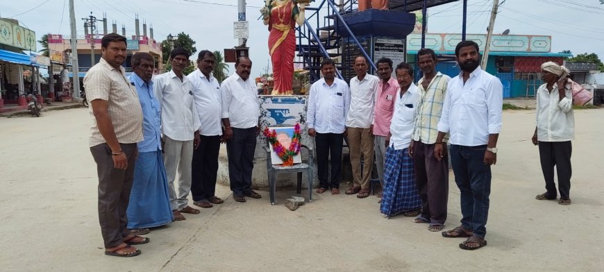 అడ్డగూడూరులో ప్రొఫెసర్ జయశంకర్ జయంతి వేడుకలు