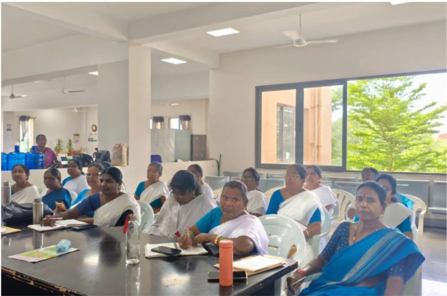 పీర్ ఎడ్యుకేషన్ కార్యక్రమంపై ఆశా నోడల్స్, ఫెసిలిటేటర్లకు శిక్షణ.