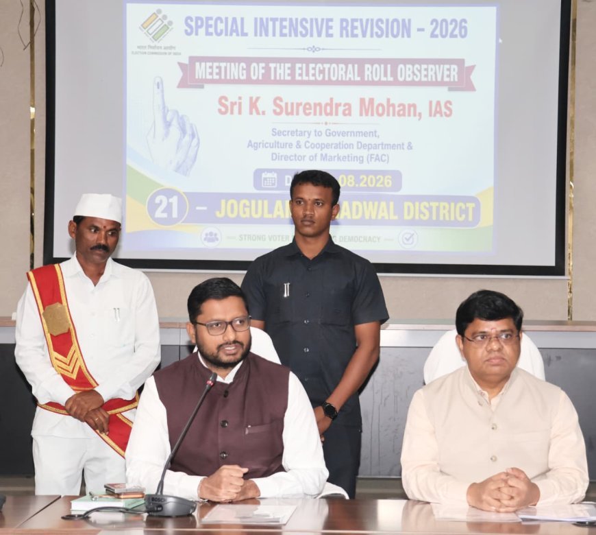 పారదర్శకమైన ఓటరు జాబితాను రూపొందించాలి.