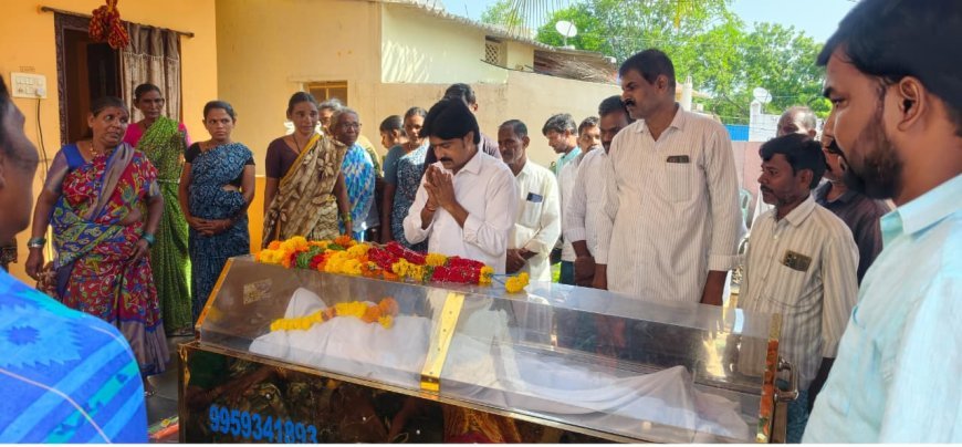 ప్రగాఢ సానుభూతి తెలియజేసిన