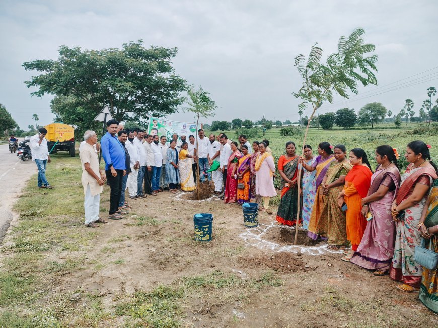 మొక్కలు నాటాలి పర్యావరణాన్ని కాపాడాలి మున్సిపల్ చైర్మన్