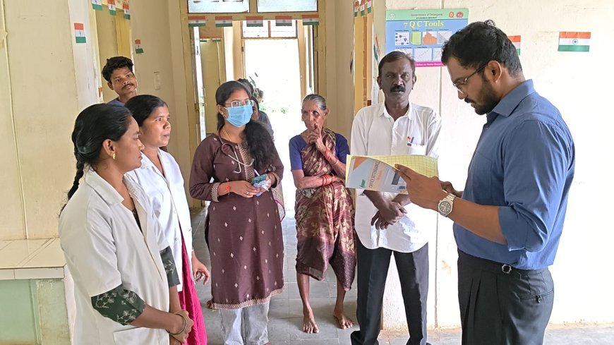 తాడ్వాయి మండలంలోని కాటాపూర్ గ్రామంలో ప్రాథమిక ఆసుపత్రిని ఆకస్మికంగా తనిఖీ
