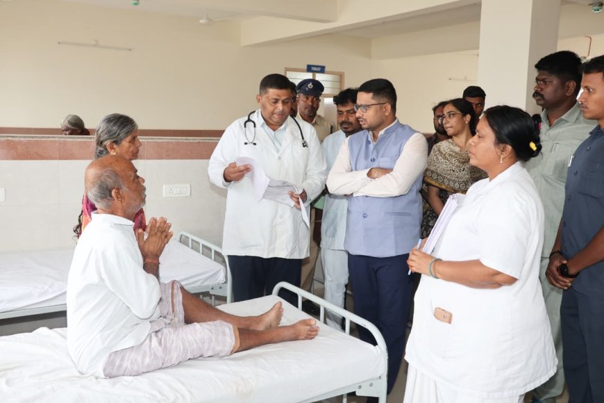 ప్రభుత్వ ఆసుపత్రుల్లో మెరుగైన వైద్య సేవలు అందించాలి. 