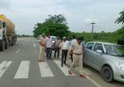జాతీయ రహదారి (NH-65) పై బ్లాక్ స్పాట్ల తనిఖీ: ప్రమాదాల నివారణకు ఉమ్మడి చర్యలు