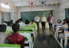 విద్యార్థుల చదువుల తీరుపై ఆరా - పదవ తరగతి విద్యార్థులకు దిశానిర్దేశం ఎంఈఓ రవీంద్రబాబు