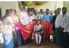 ఎంబిబిఎస్ స్టూడెంట్ సలీమా  ను సన్మానించిన సర్పంచ్ కొత్త వెంకటరెడ్డి