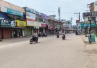 అఖిలపక్షం ఇచ్చిన పిలుపు మేరకు పూర్తిగా మూతపడ్డ పెద్ద పెద్ద షాపింగ్ మాల్స్ , మరియు దుకాణాలు