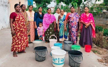 టేకుమట్లలో తాగునీటి కోసం తల్లడిల్లుతున్న ప్రజలు