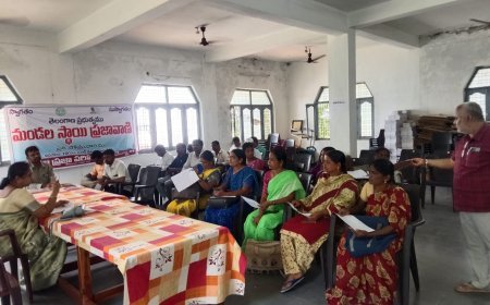 నో మ్యాపింగ్ మరియు ఆనామిలీస్, క్యాటగిరి పై బిఎల్ఓ లకు అవగాహన కార్యక్రమం