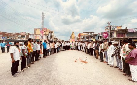 తిరుమలగిరిలో వెయ్యి రోజుల పాలన వేడుకలు