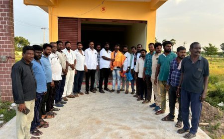 అడ్డగూడూరు ఎమ్మార్పీఎస్ మండల అధ్యక్షుడిగా బాలెంల నరేష్ మాదిగ
