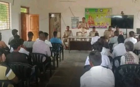 గణేష్ ఉత్సవాల్లో శాంతిభద్రతలే ధ్యేయం సీఐ.