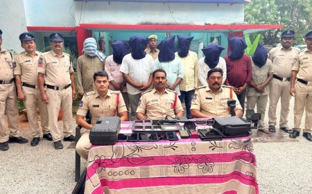 గుప్త నిధుల కోసం అక్రమ తవ్వకాలకు ప్రయత్నం – 08 మంది అరెస్ట్, ఇద్దరు పరారీ