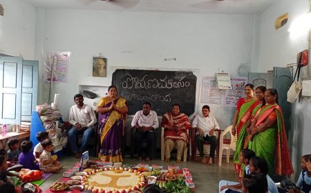 చిన్నారుల ఎదుగుదలకు పౌష్టికాహారం అందించాలి