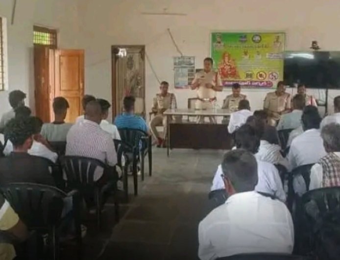 గణేష్ ఉత్సవాల్లో శాంతిభద్రతలే ధ్యేయం సీఐ.