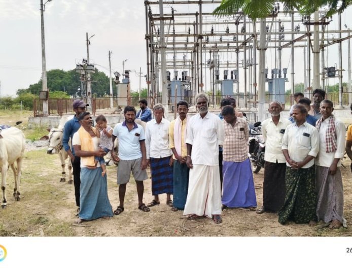 రైతుల విద్యుత్ సమస్యపై ఆందోళన — అధికారుల నిర్లక్ష్యంపై ఆగ్రహం.