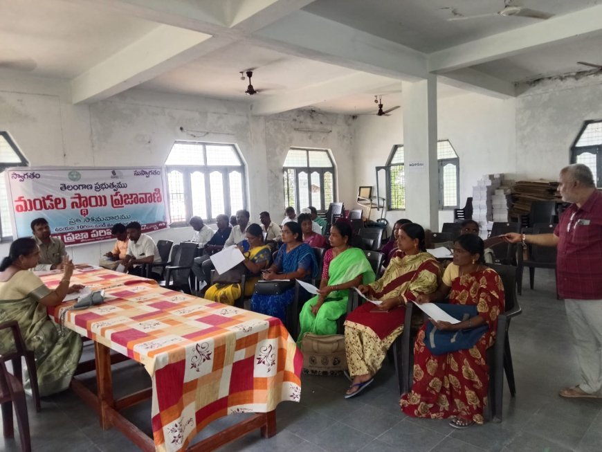 నో మ్యాపింగ్ మరియు ఆనామిలీస్, క్యాటగిరి పై బిఎల్ఓ లకు అవగాహన కార్యక్రమం
