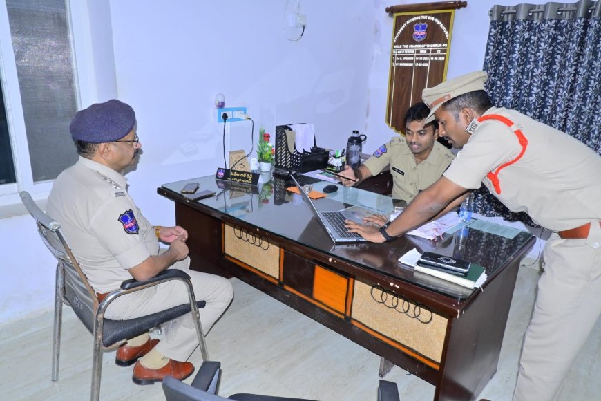 విధి నిర్వహణలో అప్రమత్తతతొ పాటు  వ్యక్తిగత భద్రత కూడా ముఖ్యమే.