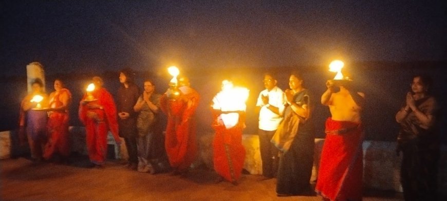 గోదావరి నదిహారతి నయనానందకరం