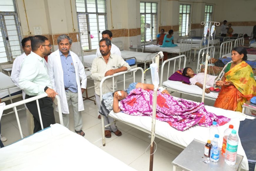విద్య, వైద్యం పై జిల్లా కలెక్టర్ తేజస్ స్పెషల్ ఫోకస్ 